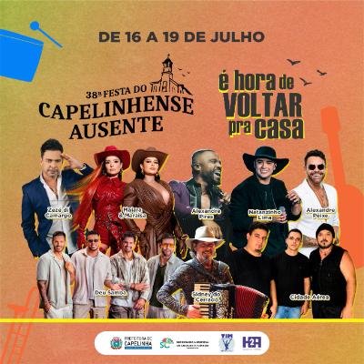 38ª Festa do Capelinhense Ausente